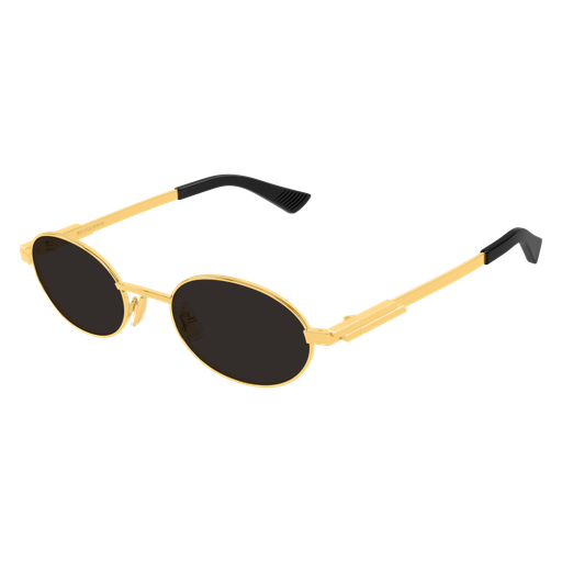 Occhiali da sole Bottega Veneta BV1470S001-GOLD-GOLD-GREY52 - BV1470S001-GOLD-GOLD-GREY52